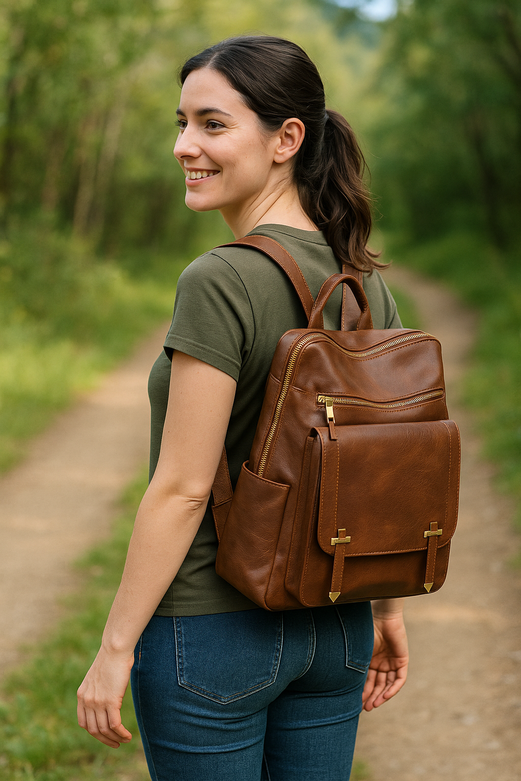 Sac à dos vintage